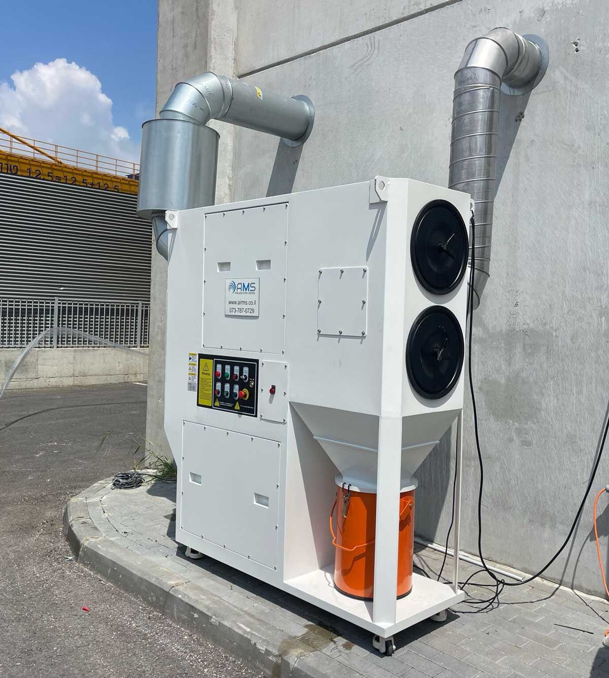 מערכת DFC – שאיבת אבק ועשן תעשייתי